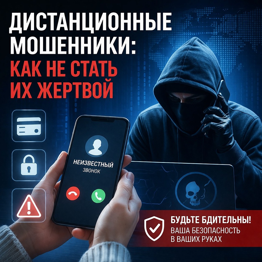 ДИСТАНЦИОННЫЕ МОШЕННИКИ: КАК НЕ СТАТЬ ИХ ЖЕРТВОЙ.