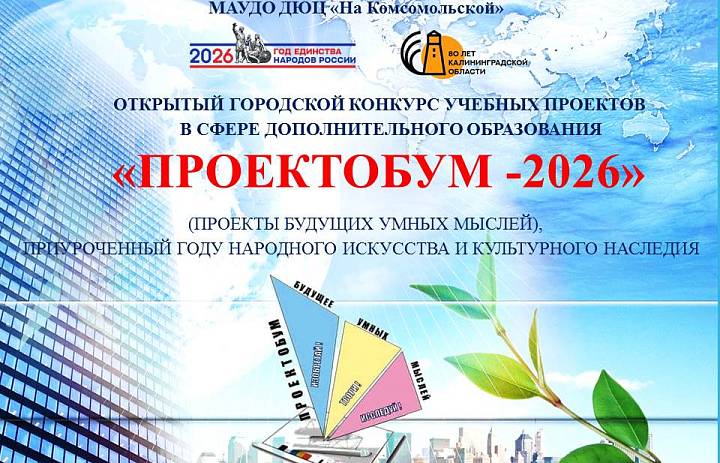 Юные калининградцы «взорвали» «ПроектоБУМ-2026»: флаг в 3D и более 70 идей
